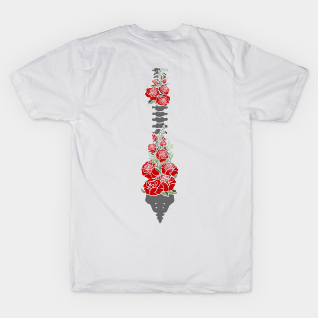 Human spine. Roses with spine. by 397House